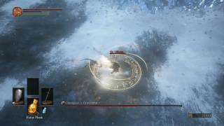 Dark Souls 3  Sir Vilhelm vs Champions Gravetender [upl. by Nilyak]