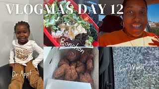 Vlogmas 2024  Day 12  Day in the Life w a Toddler  Car Wash  Bonchon Korean Food [upl. by Nylicaj182]