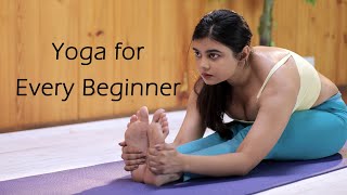 Yoga Asanas for Every Beginner  Strengthening amp Flexibility [upl. by Melessa]