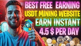 Usdt Mining Free Mining Site  Earn Free Usdt Without Investment  New Usdt Mining Site 2024 [upl. by Naara]