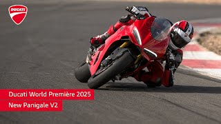 Ducati World Première 2025  New Panigale V2 [upl. by Doane]