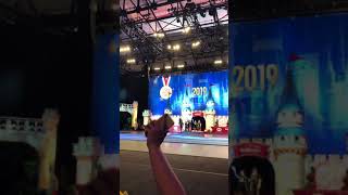 UCA All Girl Partner Stunt 2019  Morehead State University [upl. by Kama]