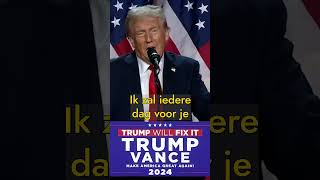 Zo claimt Donald Trump de verkiezingswinst [upl. by Ledda]