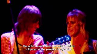 Jeff Beck w David Bowie amp Mick Ronson from Moonage Daydream film clip [upl. by Gilemette]