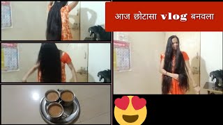 towel drying 😇hair combing vlog [upl. by Sitnalta]