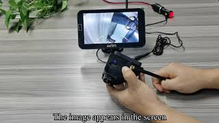 AMTIFO A24 Magentic Wireless Backup Camera Solar Pairing Video [upl. by Anam820]