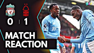 HISTORY Made As Forest Beat Liverpool At Anfield  Liverpool 0 vs 1 Nottingham Forest  Reaction👀 [upl. by Gee15]