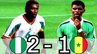 Nigeria vs Senegal AFCON 2000 QuarterFinalNigeria Senegal AFCON QuarterFinal [upl. by Hudnut]