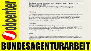 JOB CENTER  EGV Per Verwaltungsakt Analyse [upl. by Sonnnie46]