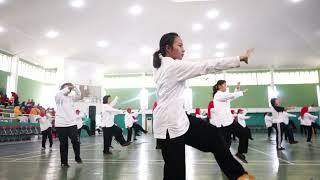 Tianxia Taijiquan 19 天下太极拳19式 ATTIBINTANG 20240427 World Taijiquan amp Qigong Day Surabaya Indonesia [upl. by Isyak]