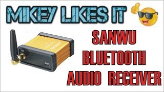 SANWU® HIFIClass Bluetooth 42 Audio Receiver Review from Banggood [upl. by Arney]