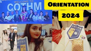 COTHMS Orientation Ceremony 2024🎉🎊  Performances dekhi bht enjoy kiya😍❤️ [upl. by Ardnohsal]