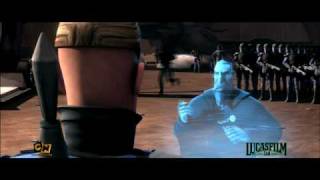 Star Wars The Clone Wars Season 2 quotDuchess of Mandalorequot clip [upl. by Aysa]