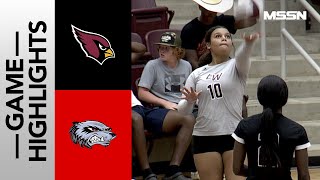 East Webster VS Potts Camp Volleyball Highlights [upl. by Fulviah]