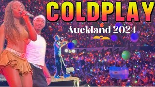 Coldplay Live in Concert Auckland 2024 Music of the Spheres World Tour 🌟🎶 [upl. by Caryn285]