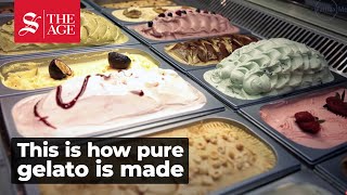 Pure Gelato Keeping with Italian tradition [upl. by Nairdna]