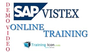 SAP VISTEX Online Training  Demo Video  Tutorial [upl. by Thynne]