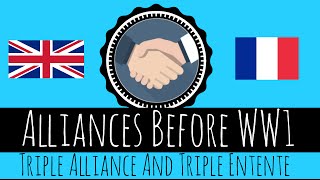 Alliances Before WW1  Triple Alliance And Triple Entente  GCSE History [upl. by Landsman]