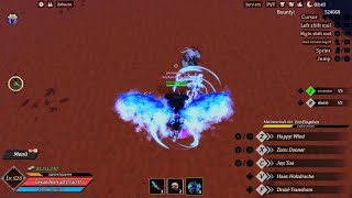 Element combo demon blade Roblox😎 [upl. by Eltsirk]