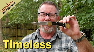 The Buck 110 Classic Full Size Folding Knife  Sharp Saturday [upl. by Koval]