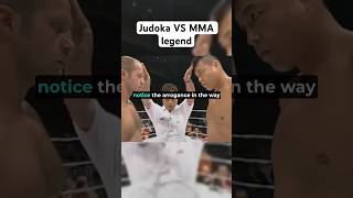 Judoka VS MMA legend ufc mma boxing [upl. by Attoynek389]