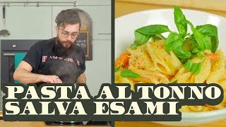 Pasta al Tonno Salva Esami  Sopravvivere con Stile  Mino  Cucina da Uomini [upl. by Atis]