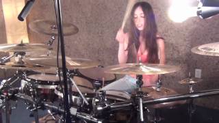 LED ZEPPELIN  IMMIGRANT SONG  DRUM COVER BY MEYTAL COHEN [upl. by Anan]