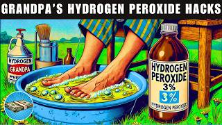 Grandpas 40 Hydrogen Peroxide Hacks that will BLOW YOUR MIND amp MAKE LIFE EASIER [upl. by Anu50]