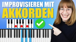 Akkorde improvisieren Klavier Ein GENIALER Trick [upl. by Basir]