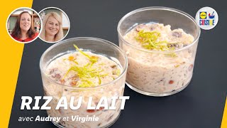 Riz au lait  Feat virginiefaitsacuisine  Lidl Cuisine [upl. by Nere]