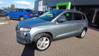 2018 SKODA Karoq SUV 16TDI 115ps SE driveingram skodakamiq ayrshire [upl. by Ozen]