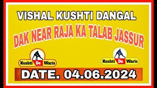 LIVE KUSHTI DANGAL DAK  RAJA KA TALAB  JASSUR HP [upl. by Publias]