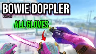 ALL Bowie Doppler P2 Glove Combos [upl. by Dloraj]