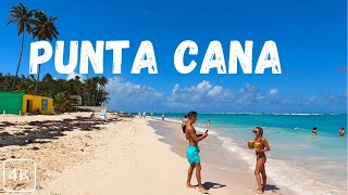 🇩🇴 Beaches Walking in Punta CanaBavaro Dominican Republic 4K [upl. by Hewart663]