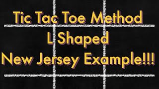 Pick 3 Tic Tac Toe Method L Shaped New Jersey Example [upl. by Imhskal]