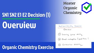 SN1 SN2 E1 E2 Decision 1  Overview [upl. by Tandy]