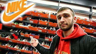 WE FOUND the BEST NIKE OUTLET STORE IN LONDON 100 STEAL PICKUP [upl. by Odlanier]