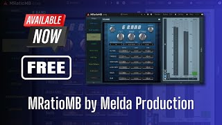 Excellent FREE Plugin MRatioMB by Melda Production  Sound Demo [upl. by Talyah]