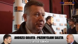 Gołota  Saleta komentuje Janusz Pindera [upl. by Anirtik]