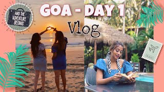 GOA DAY 1  GOA TRIP WITH MY GIRL GANG  KAJAL JADHAV [upl. by Rist]