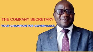 The Company Secretary Role in Governance and Compliance in Zimbabwe [upl. by Annahsat524]