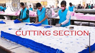 Garments Cutting Section  Cutting is One of Major Process in Garments Manufacturing [upl. by Novyaj]