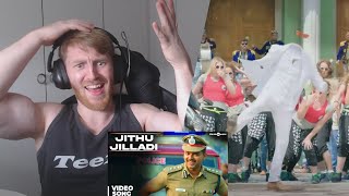 Theri Songs  Jithu Jilladi Official Video Song  Thalapathy Vijay  Atlee• Reaction By Foreigner [upl. by Batruk333]