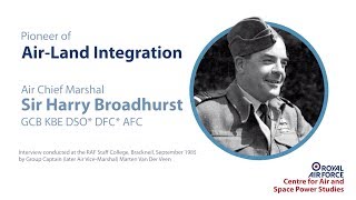 RAF CASPS Historic Interview  Air Chief Marshal Sir Harry Broadhurst [upl. by Carolyn]