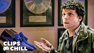 Jesse Eisenberg Puts on Elvis Shoes  Zombieland Double Tap [upl. by Ballard964]