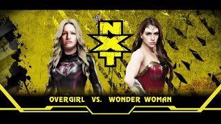 Overgirl vs Wonder Woman WWE2K19 [upl. by Gaspard]