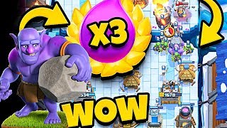 ➡INSANE 3X ELIXIR DECK in CLASH ROYALE⬅ [upl. by Varden45]