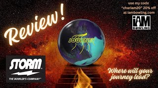 Storm Journey Ball Review YES its Clean Smooth amp Continuous [upl. by Darian]