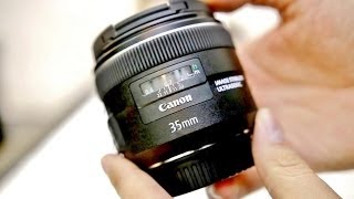 Canon EF 35mm f2 IS USM lens review with samples full frame and APSC [upl. by Aiekram]