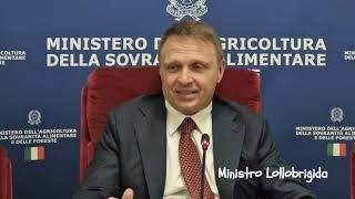 Ministro Lollobrigida alla presentazione di Filiera Pasta [upl. by Eelrahc]